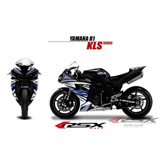 RSX kit déco racing YAMAHA R1 KLS 09-14