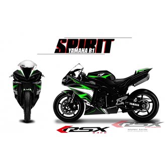 RSX kit déco racing YAMAHA R1 SPIRIT 09-14