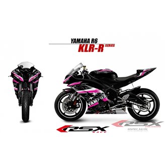 RSX kit déco racing YAMAHA R6 KLR-R 08-