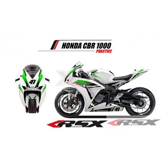 RSX kit déco racing HONDA CBR1000 PRACTICE 08-11