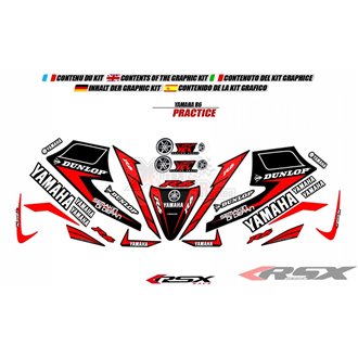 RSX kit déco racing YAMAHA R6 PRACTICE V2