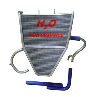 H2O performance Radiateur Racing KAXASAKI ZX 6 R 09-13