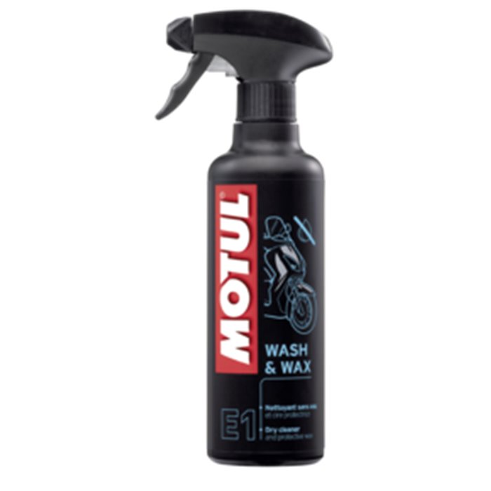 MOTUL produit de nettoyage  WASH & WAX spray 400ml