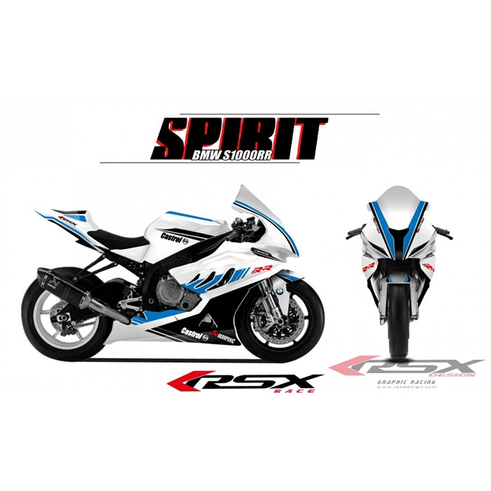 RSX kit déco racing BMW S1000RR SPIRIT