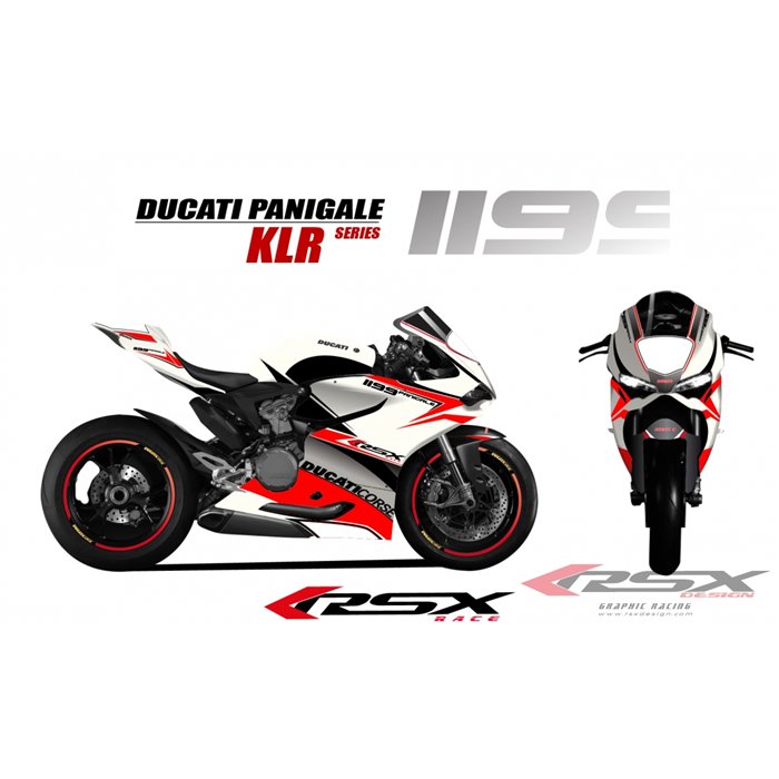 RSX kit déco racing DUCATI 1199 KLR