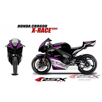 RSX kit déco racing HONDA CBR600 X-RACE 07-12