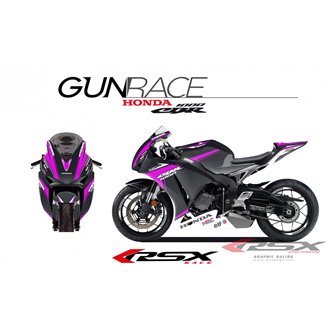 RSX kit déco racing HONDA CBR1000 GUNRACE 12-