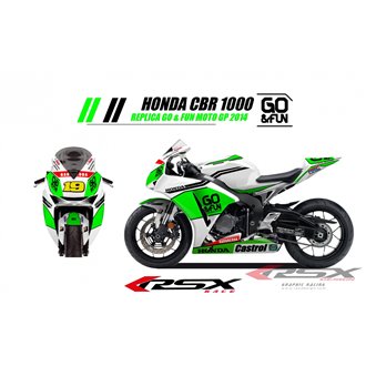 RSX kit déco racing HONDA CBR1000 SANCARLO 08-12