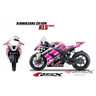 RSX kit déco racing KAWASAKI ZX10R KLS 11-