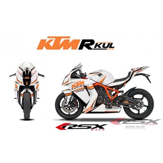 RSX kit déco racing KTM RC8 R-KUL 08-