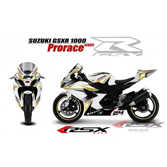 RSX kit déco racing SUZUKI GSXR1000 PRORACE 05-06