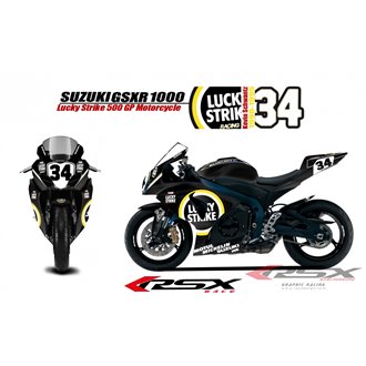 RSX kit déco racing SUZUKI GSXR1000 LUCKY STIKE 09-